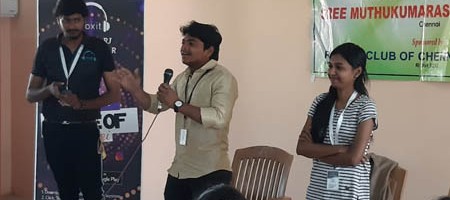 Voice of Chennai Contest opening orientation at SMK College
